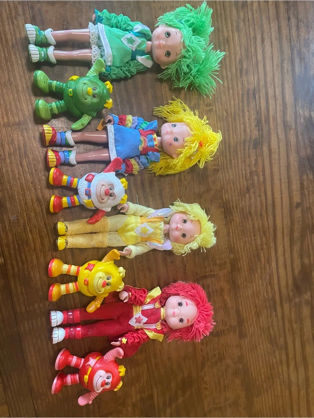 Vintage Rainbow Brite Doll Mixed Lot Bundle Unique Collectibe kids toys